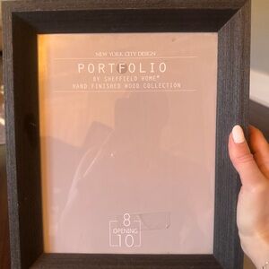 Sheffield Home Dark Wood Frame Set of 3 8x10 New York City Design